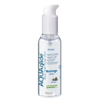 Aquaglide Massage + Glide Lemongrass 200 Ml JoyDivision AQUAglide Massage + Glide lemongrass 200 ml
