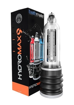 Hydromax9 Crystal Clear Pompka Wodna Do Powiększania Penisa Przeźroczysta Bathmate