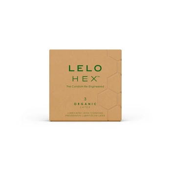 Prezerwatywy organiczne HEX Organic Condoms 3 pack LELO
