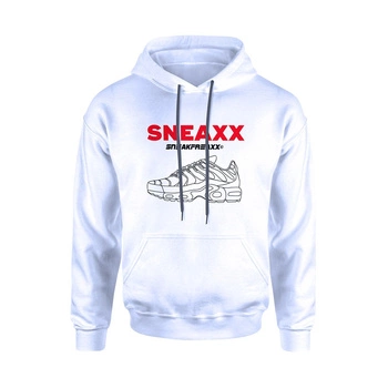Bluza Hoodie Sneaxx White-Red Xl SneakFreaxx