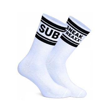 Skarpetki SneakFreaxx SUB white socks