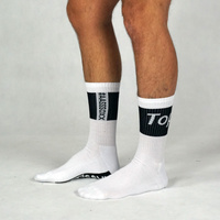 Socks F*Ckstar Top Skarpetki Białe Aasssoxx