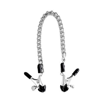 Zaciski na sutki Bite Heavy Nipple Clamps Silver Brutus