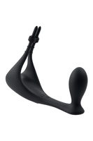 Wibrujący korek analny z pierścieniem Gender X Back It Up