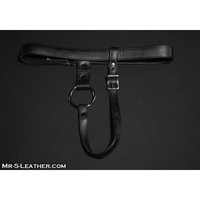 Deluxe Locking Butt Plug Harness S/M Mr-S-Leather