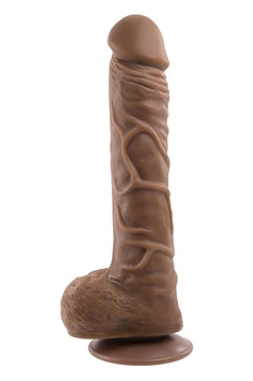 Dildo 25 cm Gender X Flexskin Poseable True Feel Dark