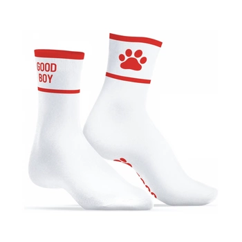 Skarpetki Kinky Puppy Good Boy Red