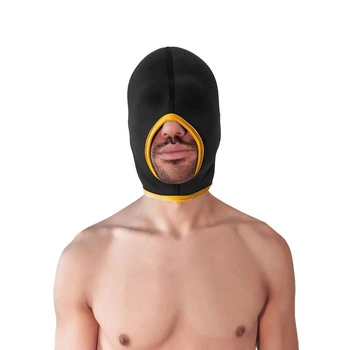 Blind Neoprene Face Fucker Hood Black/Yellow Brutus
