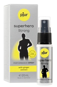 Spray opóźniający wytrysk pjur Superhero Strong Performance 20 ml