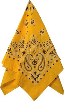 Żółta bandana Mister B Hanky Yellow