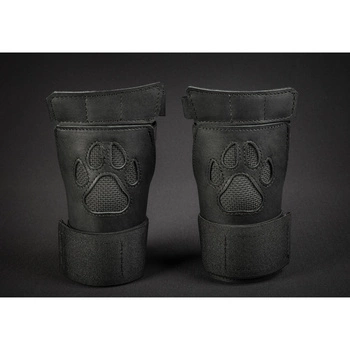 Otwarte skórzane psie rękawice Mr-S-Leather Open Paw Puppy Glove Black