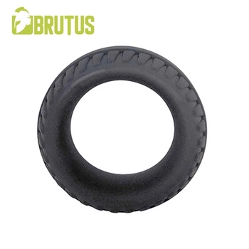 Pierścień erekcyjny Tractor Liquid Silicone Cock Ring Black M Brutus