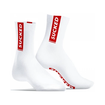 Skarpetki SneakXX Stripe Sucked White Socks