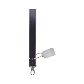 Leather Short Leash Red Brutus