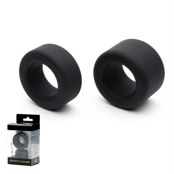 Soft Silicone Nutt Job Set Black Sport Fucker