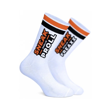 Skarpetki SneakFreaxx Sneak Berlin Proll Socks Black-Orange
