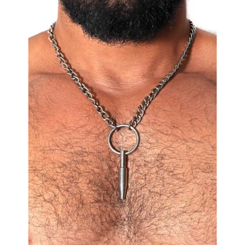 Plug Pendant Necklace Dark Room