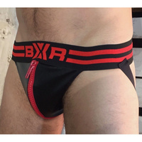 Jockstrapy Boxer Sexy Jock Big Zip Red S
