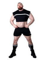 Szorty Burly Shorts Black Xxl Dark Room