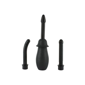 Gruszka Analna Seven Creations Douche Unisex Black Blush