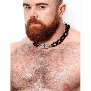 Black Steel Choker 16" Dark Room