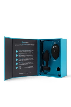 Korek analny Vibrating Jewel Plug M/L Black b-Vibe