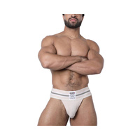 Beżowe Jockstrapy Tight End 3" Jockstrap Beige S CellBlock13