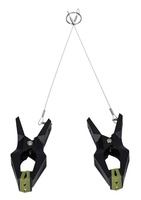Zaciski Na Sutki Hardwire Hangers Black/Green Fort Troff