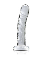 Icicles No. 62 szklane dildo przeźroczyste