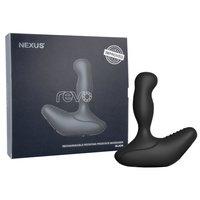 Revo New Black Rotacyjny Masażer Prostaty Czarny Nexus