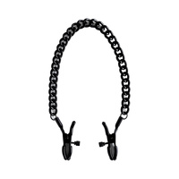 Zaciski na sutki CROCODILE Nipple Clamps Black Brutus