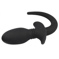 Wibrujący psi ogonek Titus Silicone Vibrating Puppy Tail Small