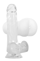 Zestaw dildo i masturbator Gender X Clearly Combo 