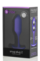 Korek analny Snug Plug 2 Purple b-Vibe