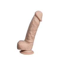 Dildo Z Przyssawką 17,8 Cm Real Skin Model 1 7" Flesh Silexd