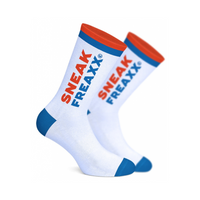 Skarpetki SneakFreaxx Sniff It 2 White-Orange-Blue