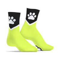 Skarpetki Kinky Puppy Paw Socks Yellow