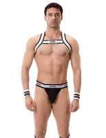 Majtki Z Pasami Suspender Vers Black-White S Barcode Berlin