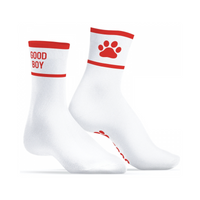 Skarpetki Kinky Puppy Good Boy Red