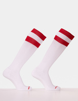 Skarpety Football Socks white-red L/XL Barcode