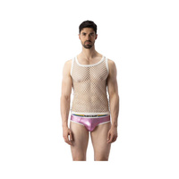 Mesh Tank Top Daniya White L Barcode Berlin