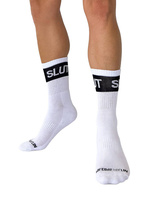 Skarpetki Fetish Half Socks Slut White-Black L/Xl Barcode Berlin