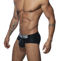 Majtki modelujące Push Up Mesh Brief Black XL Addicted