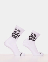 Шкарпетки Fun Socks In My Slut Era White-Black S/M Barcode Berlin