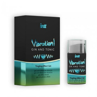 Стимулюючий гель Vibration! Gin & Tonic 15 Ml intt
