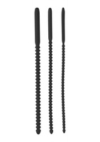 Набір з трьох силіконових зондів для уретри Urethral Sounding Silicone Dilator Set Ouch!