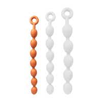 Анальні кульки Chapira balls S 43 x 3.8 cm Orange Anal Master
