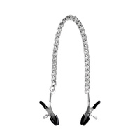Затискачі для сосків CROCODILE Nipple Clamps Silver Brutus