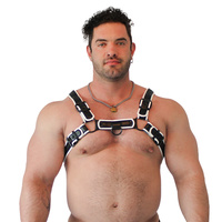 Пояс Vegan Puppy Harness Black-White L/XL Brutus