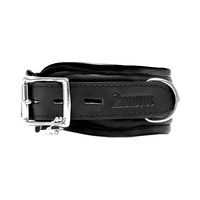 Нашийник Leather Collar Black/Black Brutus